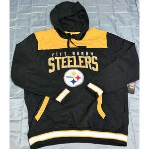 NWT NFL Pittsburgh Steelers Mens XL  Pullover Hoodie G-III brand Team Apparel